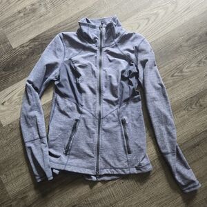 Zella Blue Zip Up Track Jacket Size Large